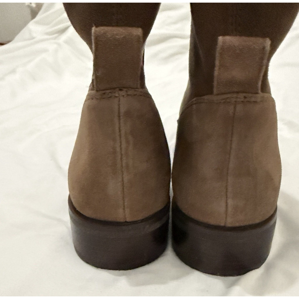 LOUISE et CIE Silko Pull On Ankle Boots Booties Sz. 9M Taupe Brown Suede Leather - Picture 9 of 13